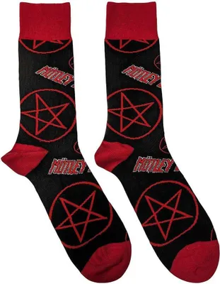 Immagine prodotto di Motley Crue - Calzini per uomo/donna unisex RO10889 (40,5 EU - 45,5 EU) (Nero)