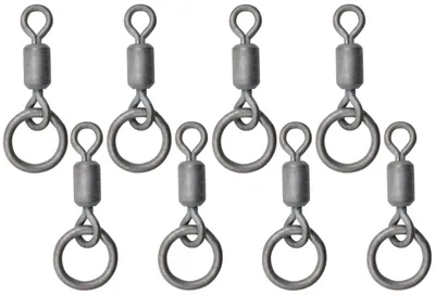 Produktbild von Korda PTFE Ring Swivel Gr. 11 - 8 Karpfenwirbel