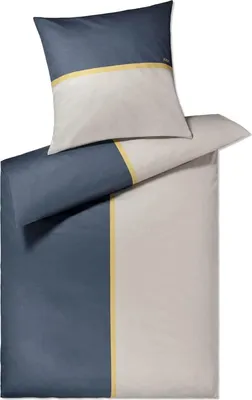 Produktbild von JOOP! Mako-Satin Bettwäsche-Garnitur Limit Farbe Stone Größe 135x200+80x80 AL