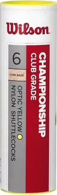 Produktbild von Wilson Championship Yellow 6 Badminton-Federball