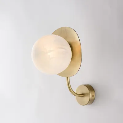 Image de Selene Applique Contemporaine Bronze 1 Lumière E14