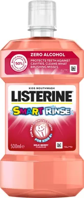 Produktbild von LISTERINE SMART Mundspülung Mild Berry 500ml