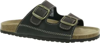 Produktbild von Supersoft Herren Pantolette Sandale Lederfussbett sw/braun EUR 45