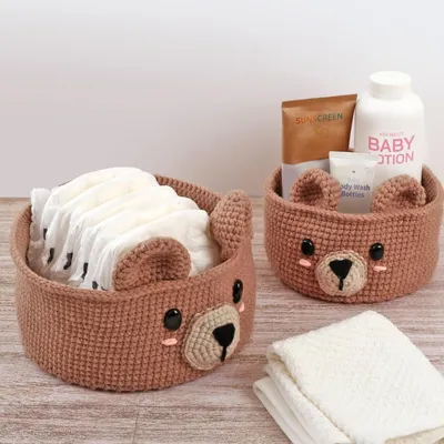 Image de Kit 2 Corbeilles Ours - Graine Creative