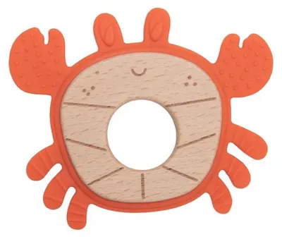 Image de Jouet pour bébé : anneau de dentition Crabe, Moulin Roty