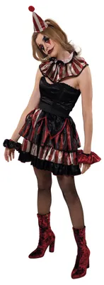 Produktbild von Kostüm Horror Clownette Rock Halloween