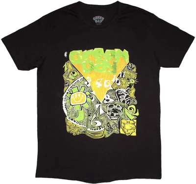 Immagine prodotto di Green Day - Maglietta "Kerplunk" per uomo/donna Unisex RO12578 (XL) (Nero)