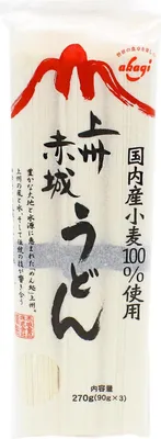 Produktbild von Akagi Shokuhin Japanische getrocknete Udon Nudeln 270g