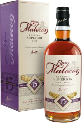Produktbild von Malecon Reserva Superior 15 Anos Rum 0,7 L