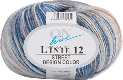 Produktbild von ONline Street Design Color, Linie 12, 50 g, ca. 210 m Farbe 133