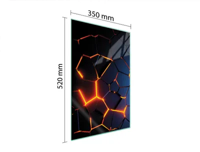 Image de Planche à découper en verre 35x52 MAGMA