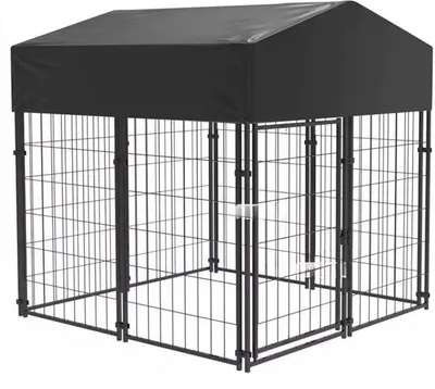 Image de Grande cage métallique robuste et étanche pour animaux, taille S