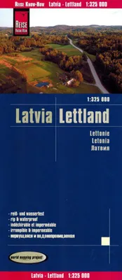 Immagine prodotto di Reise Know-How Carta geografica Lettonia 1 : 325 000