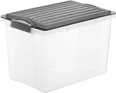 Aufbewahrungsbox 19 l, BPA-frei, stapelbar, 39,5x27,5x27 cm