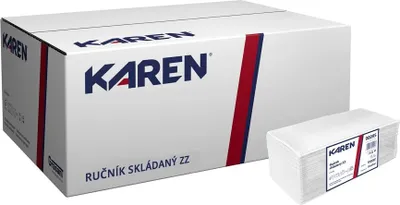 Zdjęcie produktu dla Ręczniki papierowe ZZ Karen celuloza 20x150 2vr.