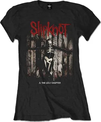 Produktbild von Slipknot .5: The Gray Chapter Album Black XL Damen T-Shirt