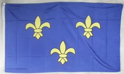 Produktbild von Flagge Fahne : Fleur de Lys Bourbonen Königshaus Frankreich Lilien