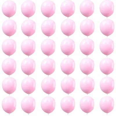 36 Latex-Ballons, 30,5 cm, rosa, für Feste & Dekoration