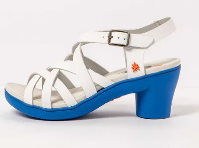 Produktbild von Art Sandalen Damen 1477 NAPPA WHITE-BLUE / ALFAMA Farbe Weiß