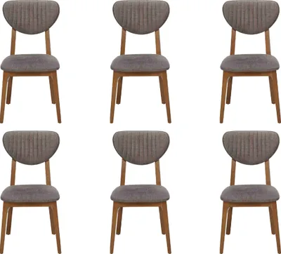 Zdjęcie produktu dla Design Stuhl Sessel Set Esszimmer 6x Stühle Garnitur Polster Design