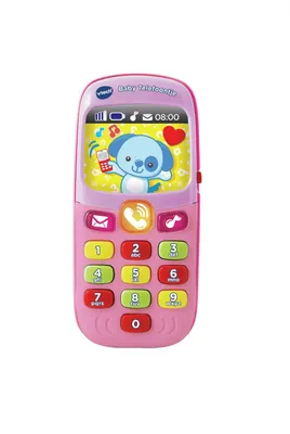 Zdjęcie produktu dla VTech Baby Telefoontje roze, 0,5 lat(a), Brzmienie, AAA, Syntetyk, Różowy