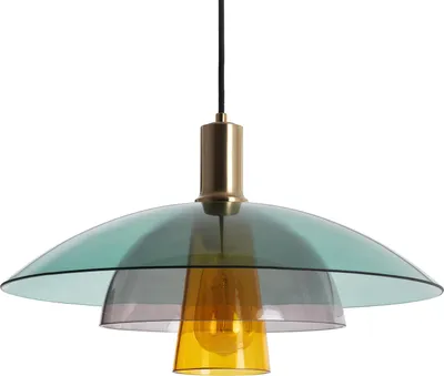 Produktbild von Pendelleuchte aus Glas Dolly Mehrfarbig