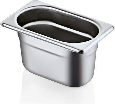 Produktbild von GSP Behälter GN 1/9 100 Edelstahl Gastronomiebehälter Gastronormbehälter