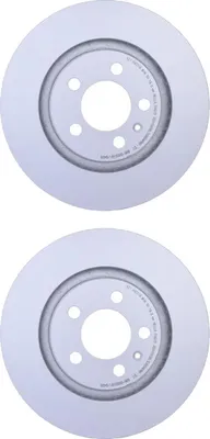 Produktbild von 2 Bremsscheiben außenbelüftet Ø 65 mm 22 mm HELLA passend für u.a. VW GOLF