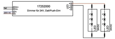 Image de BRUMBERG Alimentation LED 150W 24V DC dimm DALI