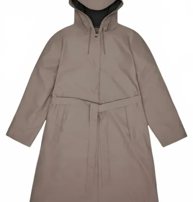 Produktbild von RAINS A LINE LONGER W JACKET W3 Brown