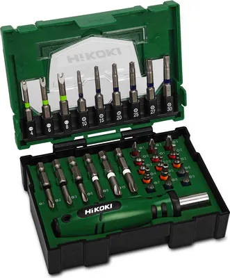 Immagine prodotto di Hikoki 40030023 31-teilige Security-Bit-Box Profi-Set