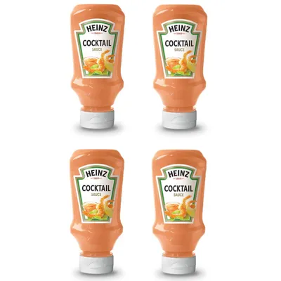 Produktbild von Heinz Cocktail Sauce Kopfsteher Squeeze Flasche 220 ml 4er Pack