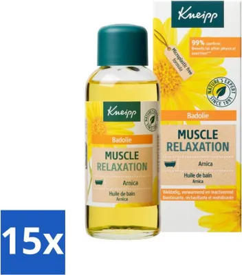 Produktbild von Kneipp - Badeöl - Arnika - Für Muskeln und Gelenke - 100 ml - Vorteilspack - 15 Stücke