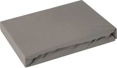 Zdjęcie produktu dla Prześcieradło JERSEY 220x200 szare z gumką 30cm
