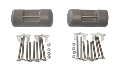 Produktbild von Oberer Befestigungssatz Bike Rack universal zum Durchschrauben für Hymmer Radträger Multi Talent, Quipon. Farbe grau