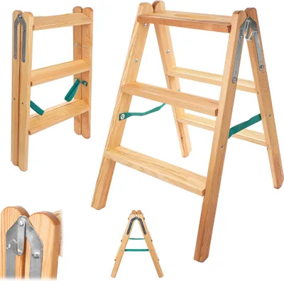 Obrázok produktu pre KADAX Obojstranný drevený rebrík DS 2x3