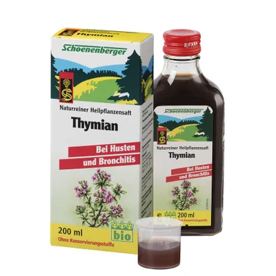Produktbild von Heilpflanzensaft - Thymian 200ml