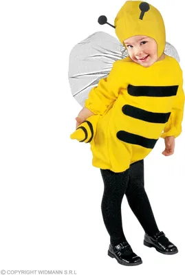 Produktbild von Kleine Biene - Kinder Kostüm 104 +110 cm Bienenkostüm L (110 cm, 3-4 Jahre)