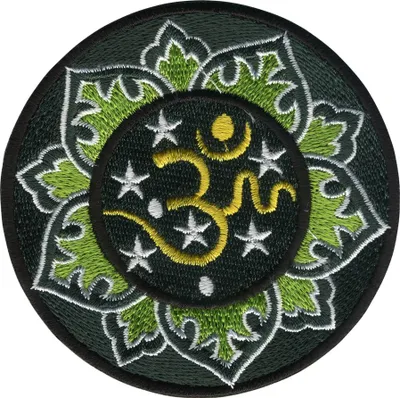 Produktbild von Aufnäher - Om 02 - grün- Patch