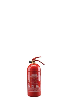 Produktbild von Gloria Feuerlöscher inkl. KFZ-Halterung, ABC Pulverlöscher, Autofeuerlöscher, mit Manometer, Dauerdrucklöscher Inhalt:2 kg