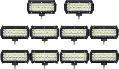 Produktbild von Greenmigo 10X 72W LED Arbeitsscheinwerfer Off-road Scheinwerfer Fahrzeug Strahler IP67 Wasserdicht Zusatzscheinwerfer Flutlicht Auto Arbeitslicht 12V 24V