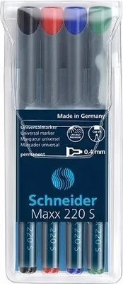 Image de Foliopis SCHNEIDER MAXX 220 S 0,4 mm 4 couleurs mix