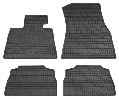 Gummifußmatten Set 4-teilig für BMW X6 G06 (2019-), schwarz
