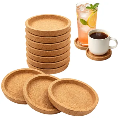 Obrázok produktu pre Podložky pod poháre – kruhové – 12 kusov – 10,2 cm