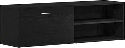 Obrázek produktu pro vidaXL TV skříňka černý dub 120x34x37 cm materiál na bázi dřeva