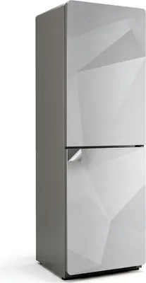Zdjęcie produktu dla Abstrakcyjny wzór geometryczny - Naklejka na lodówkę - Naklejka na lodówkę - Dekoracja lodówki - Folia samoprzylepna na lodówkę - Dekoracja kuchni - 60x180 cm
