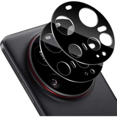 Productafbeelding van Camerapbescherming voor Xiaomi 15 Ultra 5G, 2 stuks, gehard glas met positioneringshulp, krasbestendig, helder HD-beeld