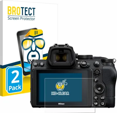 Produktbild von 2x Für Nikon Z 5 Schutzfolie BROTECT Displayschutz Display Schutz Folie Klar Transparent