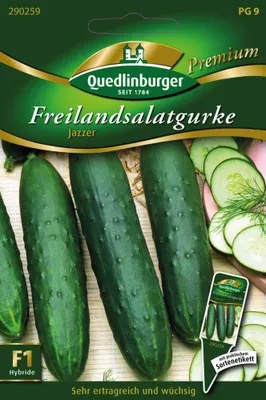 Immagine prodotto di Quedlinburger Saatgut - Insalata di cetrioli in campo aperto - Jazzer - Semi - 290259