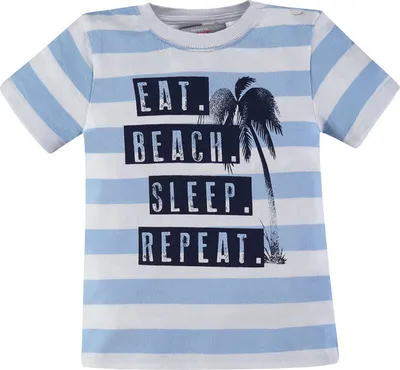 Produktbild von Jungen Kurzarm-T-Shirt, blau, Kanz